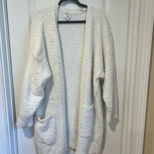 Aerie Marshmallow Fuzzy Robe